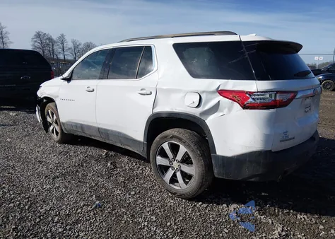 2020 Chevrolet Traverse Fwd Lt Leather z USA, uszkodzony, nr VIN 1GNERHKW0LJ133553